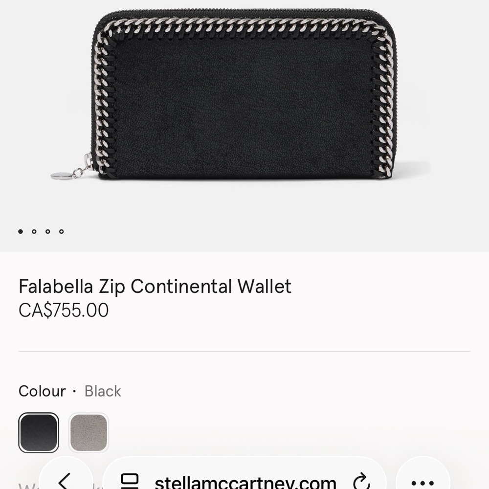 Falabella Zip Continental Wallet - Picture 3 of 13